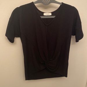 This blouse from francesca’s is so perfect for a casual/formal family event!